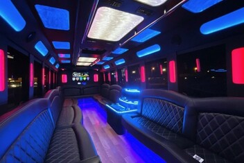 Minneapolis Limousine Bus Interior