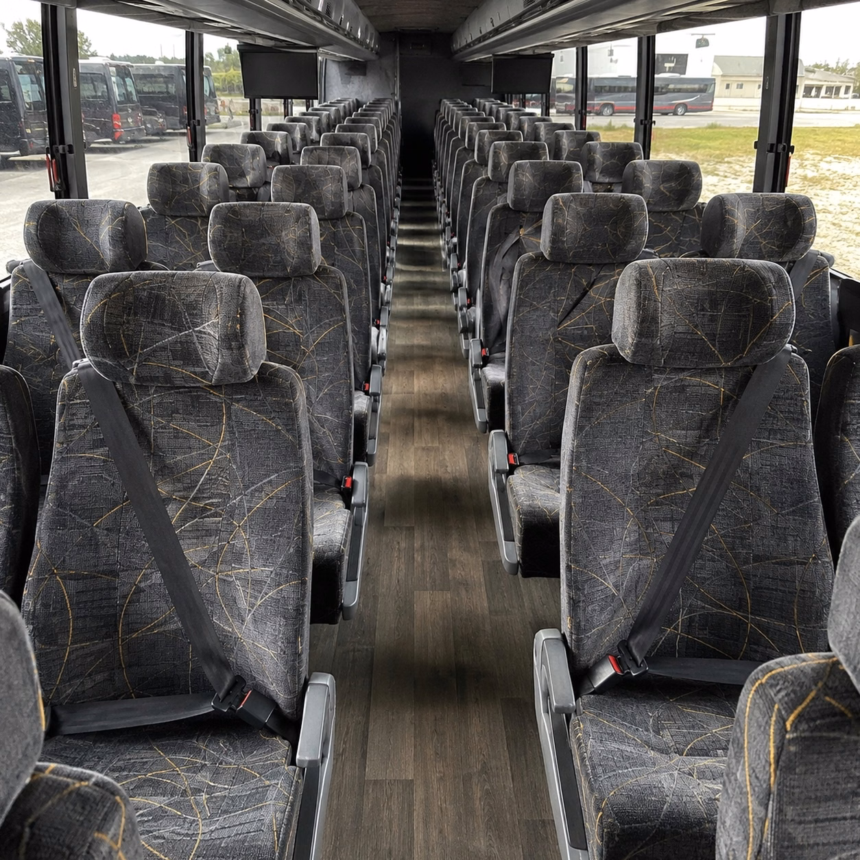 charter bus rentals for large minneapolis prom groups and multi school sendoffs